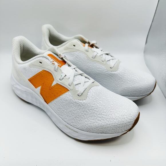 New Balance Fresh Foam Arishi V4 White Orange Running Shoe Women’s US 6.5 / 5M - Picture 2 of 7